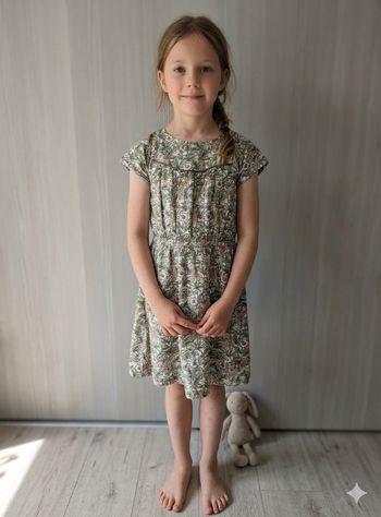 Robe Ikks 8 ans et acessoire cheveux