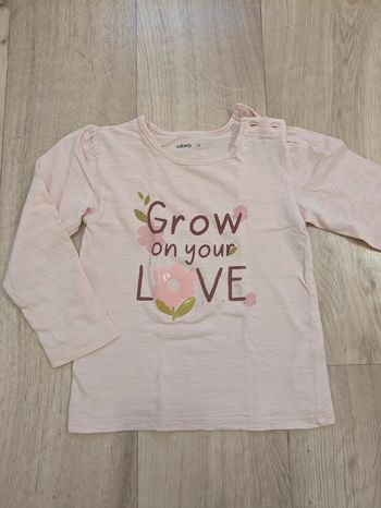 Haut manches longues Gemo 3 ans