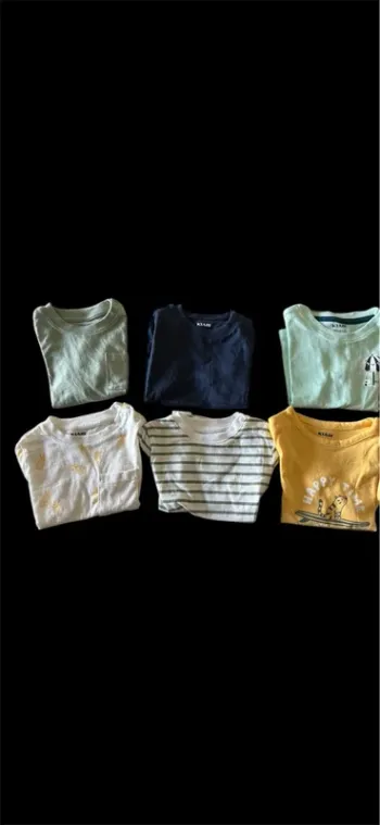Lot tee shirts 6 mois