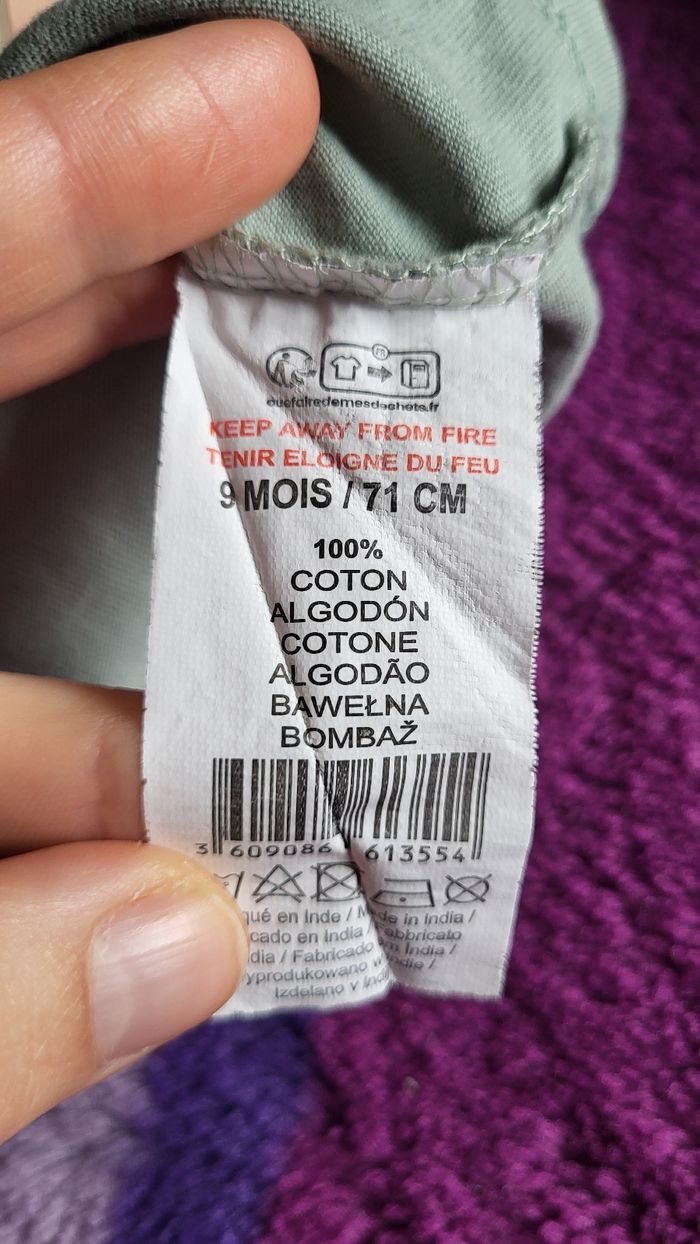 Tee-shirt 9 mois disney baby - photo numéro 6