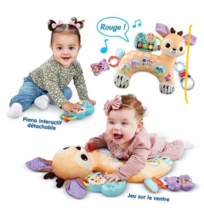 Coussin d'éveil sensoriel Vtech - photo numéro 2