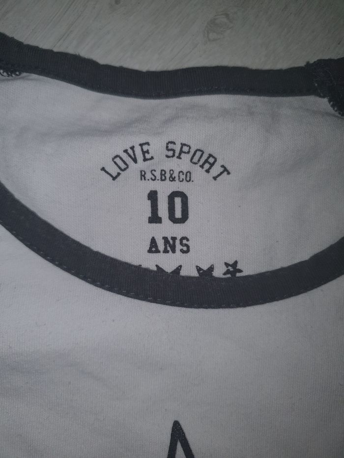 T-shirt ml  10 ans - photo numéro 3