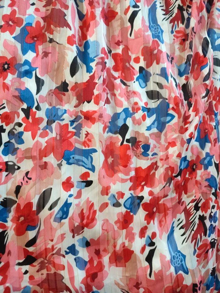 Robe d'été fleurie M/L - photo numéro 2