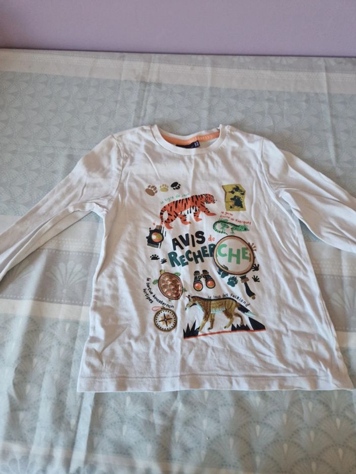 T-shirt manches longues 5 ans