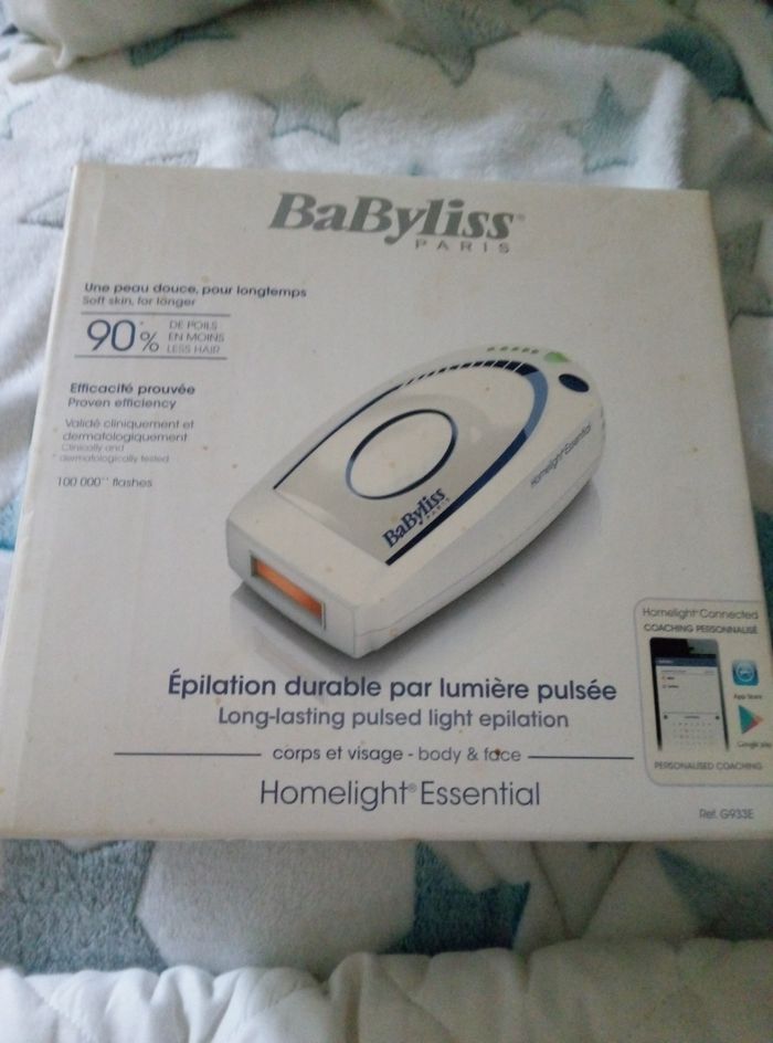 Épilateur laser Babyliss neuf