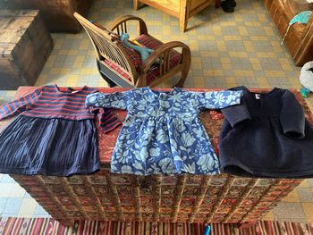 Lot robes + cardigan Petit Bateau