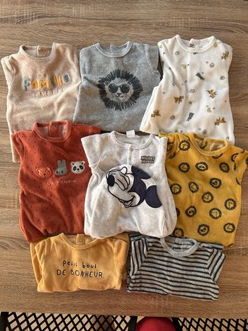 Lot pyjamas 3 mois