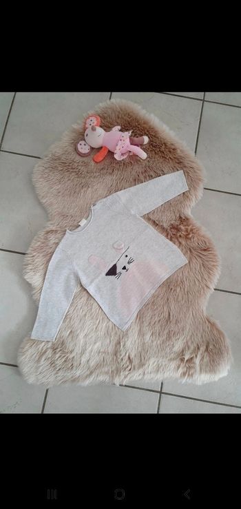 Pull gris h&m taille 18 mois