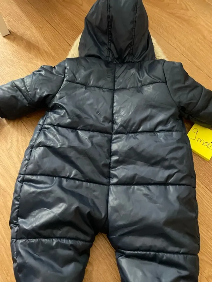 Doudoune combinaison bébé hiver 9 mois - photo numéro 8
