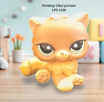 Little Petshop Chat Persan LPS #238 Hasbro