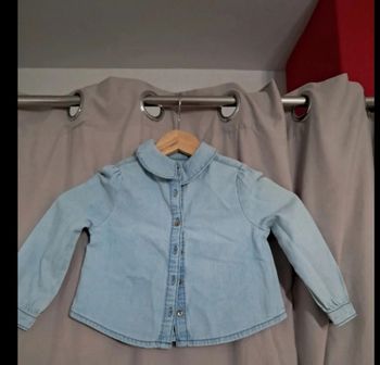 Chemise en jean fille