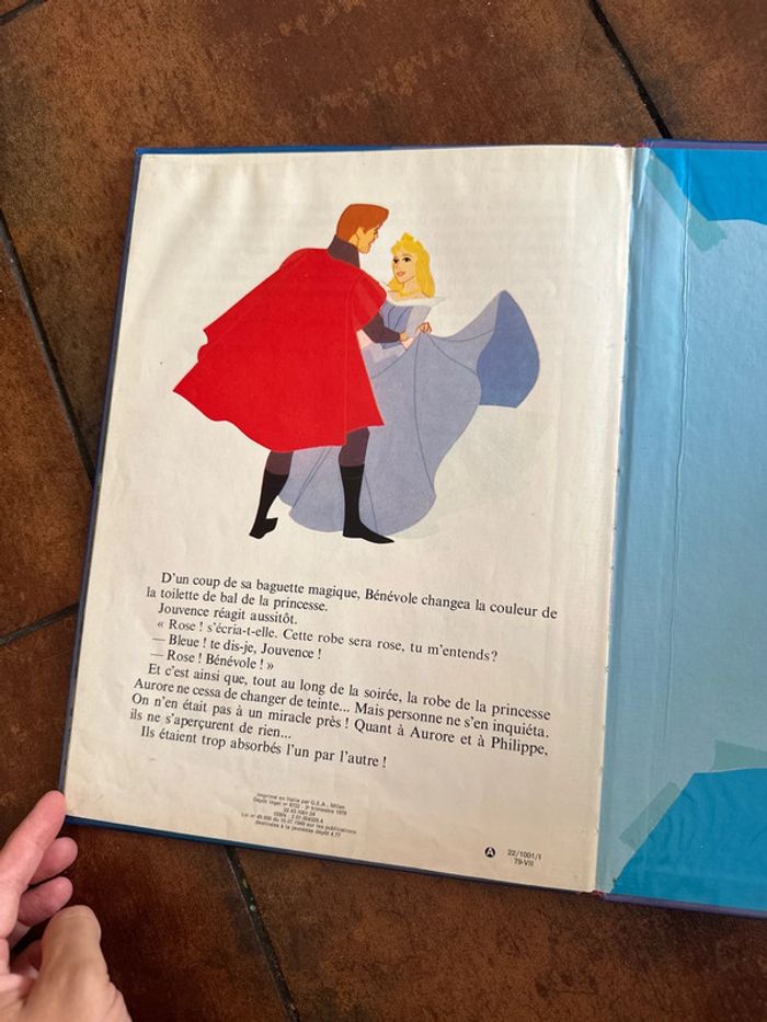 Livre ancien la belle au bois dormant - photo numéro 4