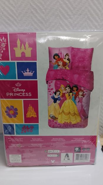 Hausse de couette  1  personne 140x200cm oreiller 63x63cm 100%coton