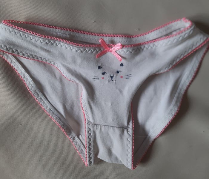 lot de 3 culottes fille DPAM - chats - 2 ans - 92 cm - photo numéro 5