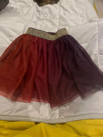 Très belle jupe multicolore fille 5 ans sergent major