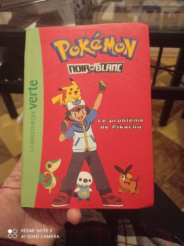Pokémon noir et blanc numéro 1
