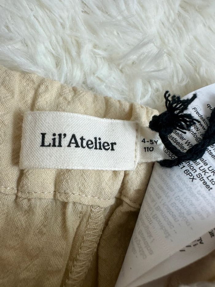 Short beige taille 4-5 ans Lil Atelier - photo numéro 4