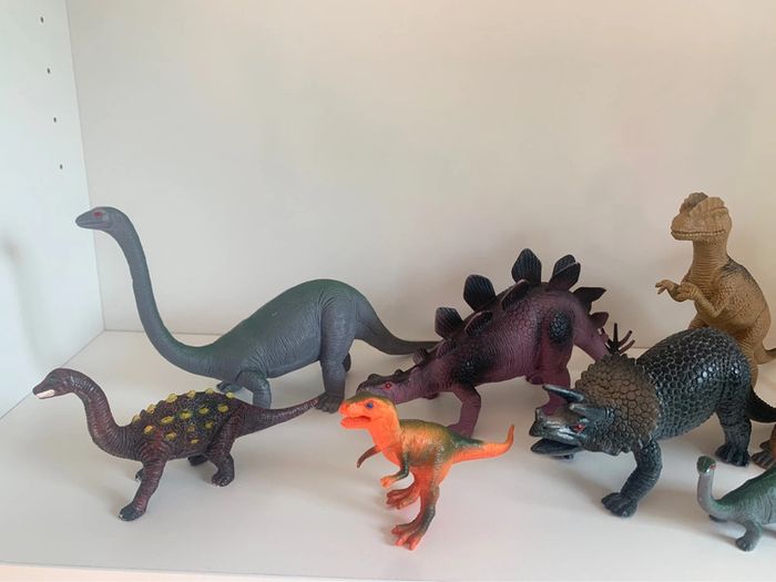 Lot de 10 dinosaures - photo numéro 2
