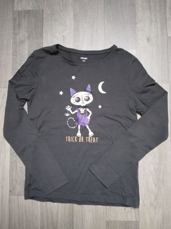 T-shirt fille halloween 10 ans