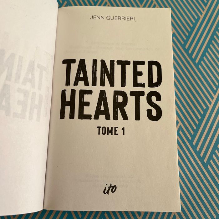Livre Tainted Hearts de Jenn GUERRIERI - photo numéro 4