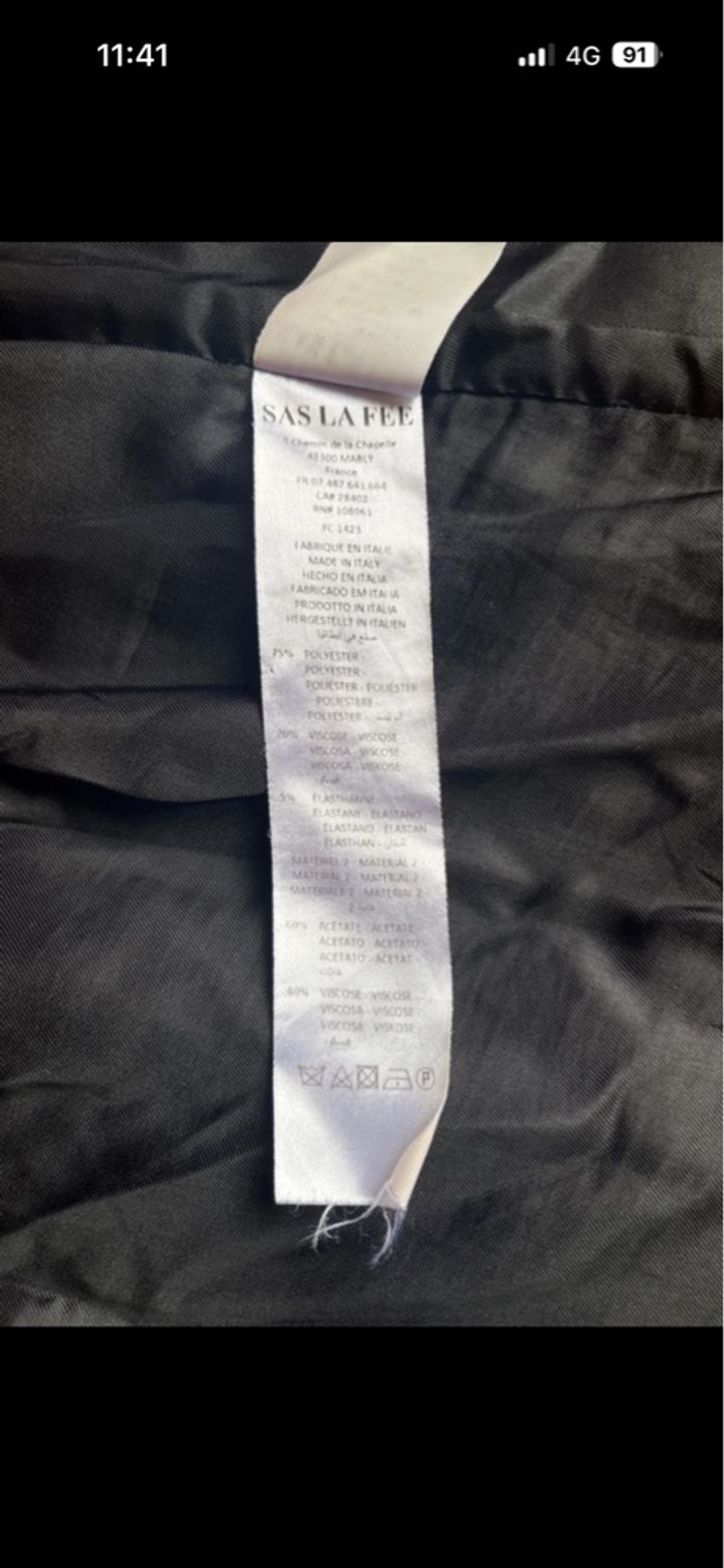 Manteau femme noir - photo numéro 3