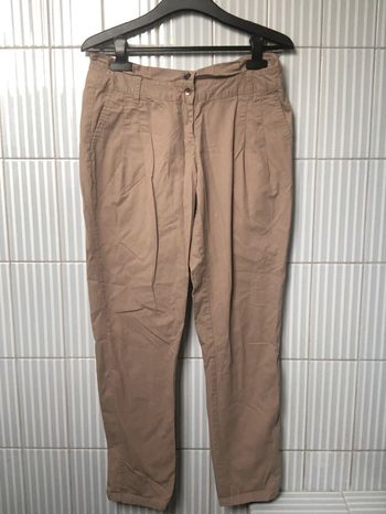 Pantalon Beige Fluide La Redoute