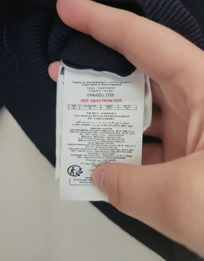 Pull col roulé Camaïeu taille S - photo numéro 4