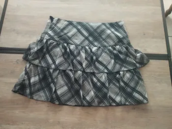 Mini jupe à volants