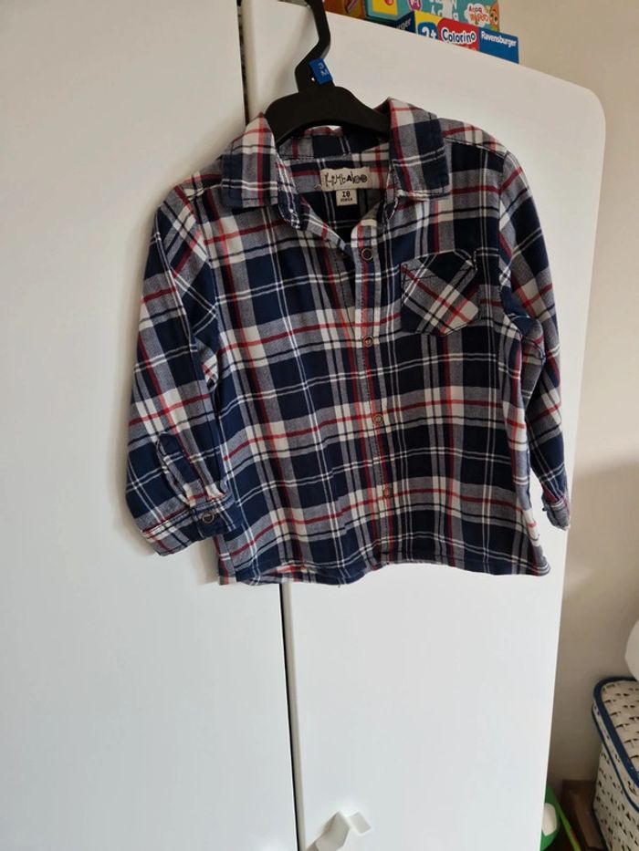 Chemise manches longues