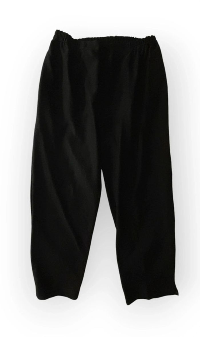Pantalon Noir côtelé femme - Taille 50