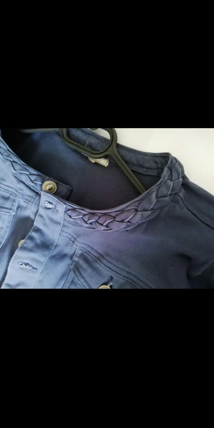 Blouson stylé couleur bleu Gauloise