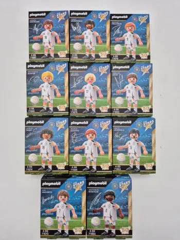 Lot de 11 playmobil football allemagne