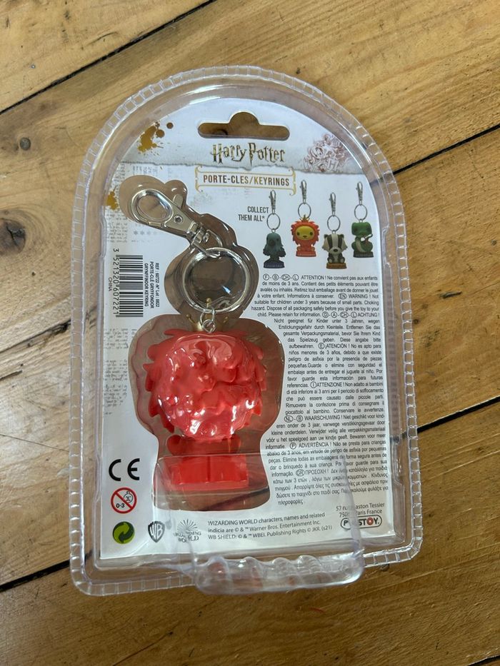 Porte clé neuf Harry Potter Gryffondor Plastoy - photo numéro 2
