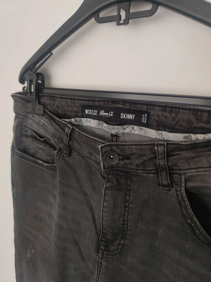 Jean noir M denim w32 L32 - photo numéro 2