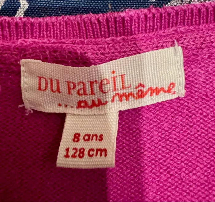 Boléro 8 ans marque Du pareil au même - photo numéro 3