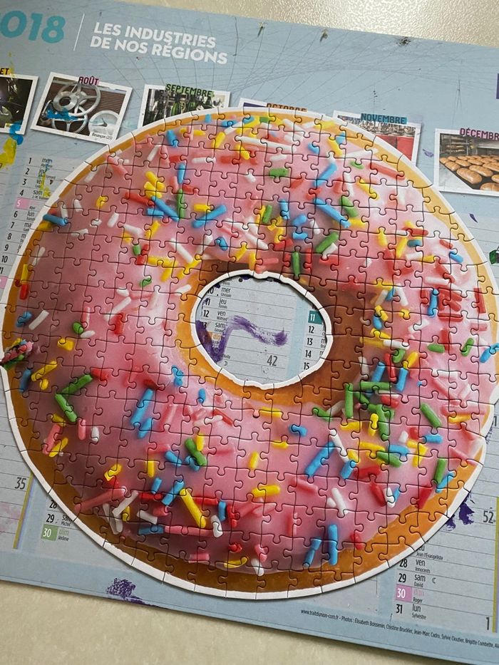 Puzzle donut - photo numéro 3