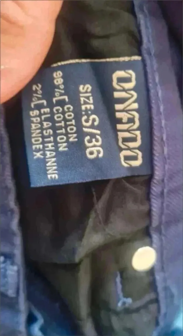 Jeans violet onado - photo numéro 13