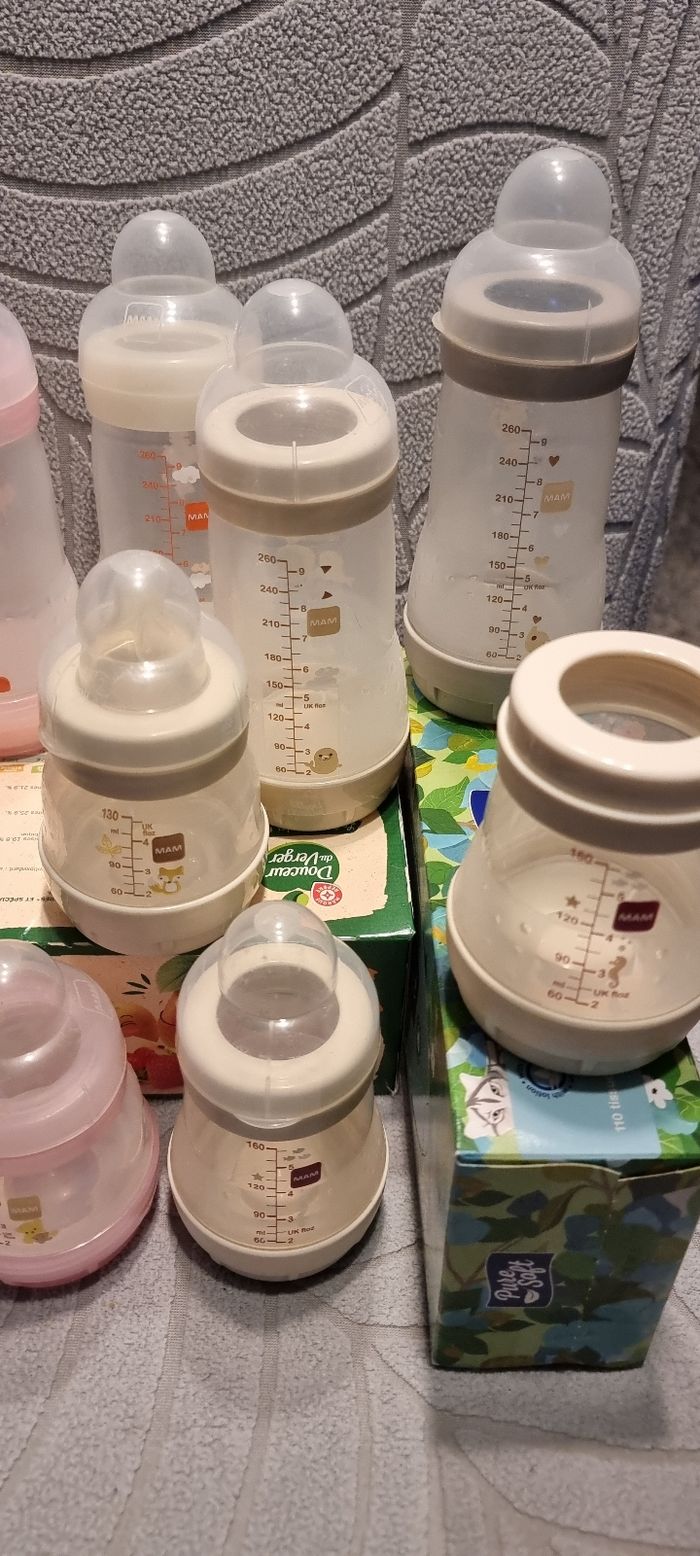 Biberons mam à l'unité ou en lot 260ml 160ml 130ml - photo numéro 4