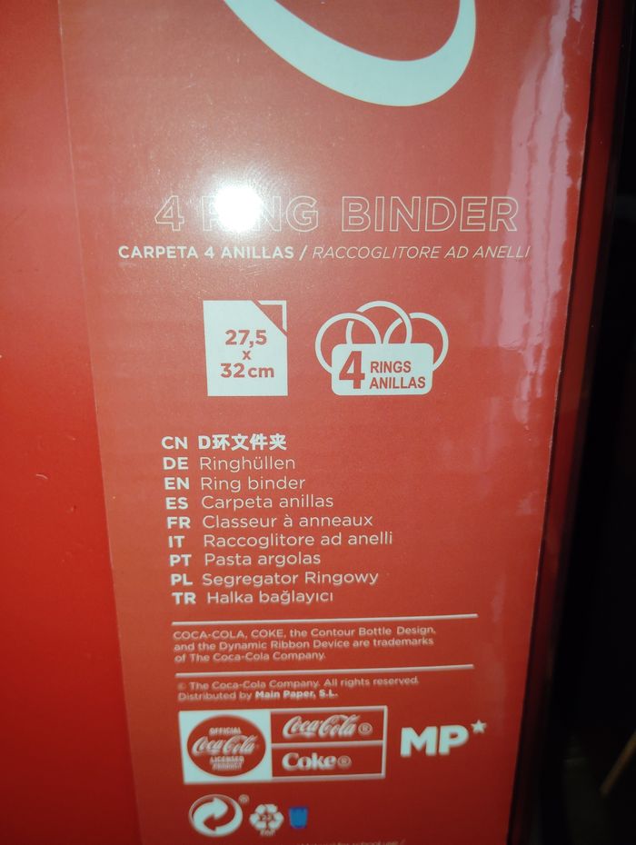 Lot d'accessoires papeterie Coca cola - photo numéro 10