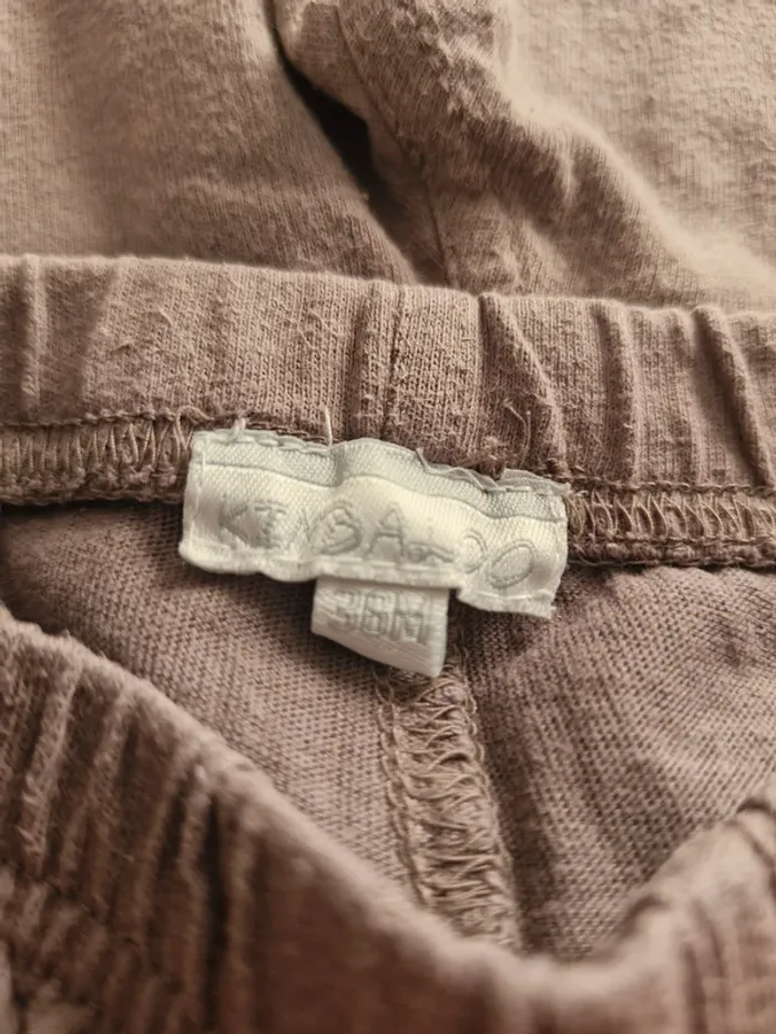 Short cargo bébé garçon 36 mois Kimbaloo marron coton - photo numéro 2