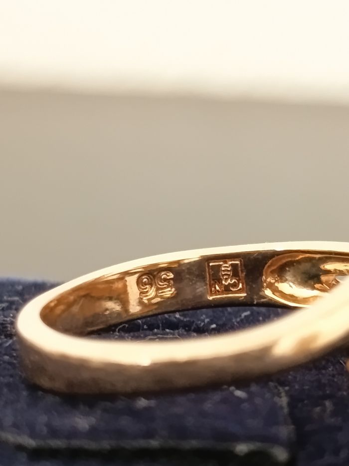 Bague plaqué or. - photo numéro 6