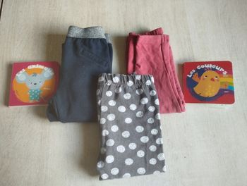 Lot de 3 leggings 18 mois