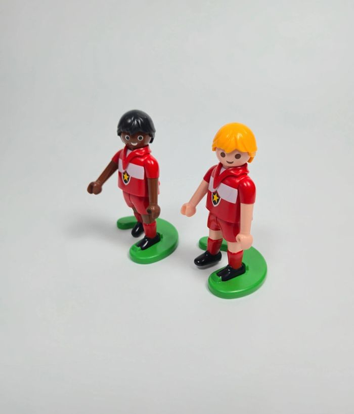 Playmobil Joueurs de Football Rouge - photo numéro 2