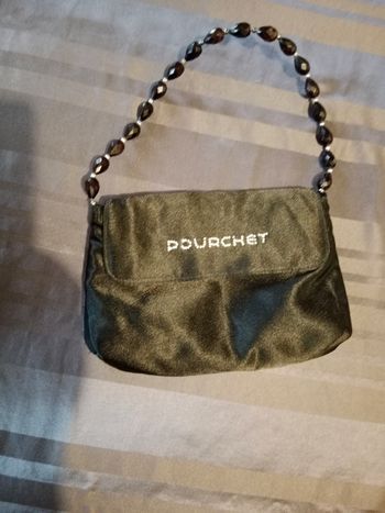 Petit sac noir pourchet 
