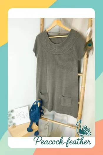 Tunique pull marron Kiabi 46/48