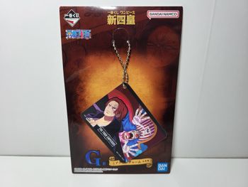 One piece Ichiban Kuji G Porte Clé / Key Ring New Four Emperors Buggy Shanks