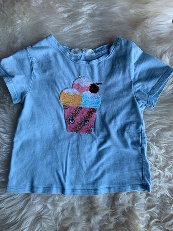 T-shirt à sequin 4 ans