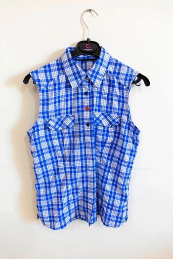 C50 blouse carreaux 36
