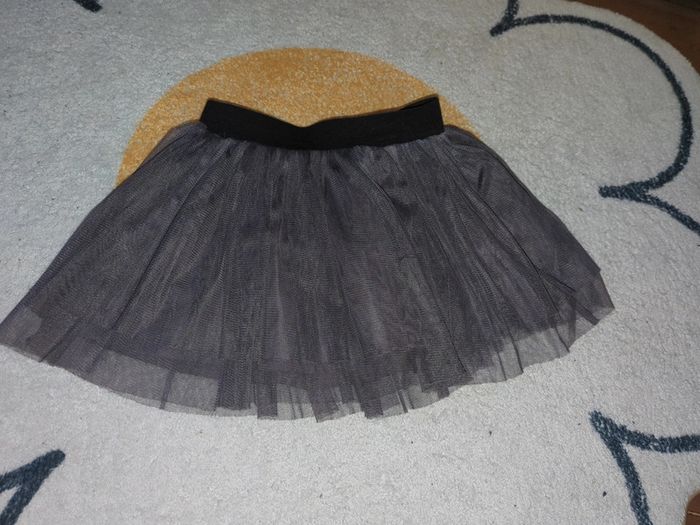 Jupe tulle tao 5 ans gris violet