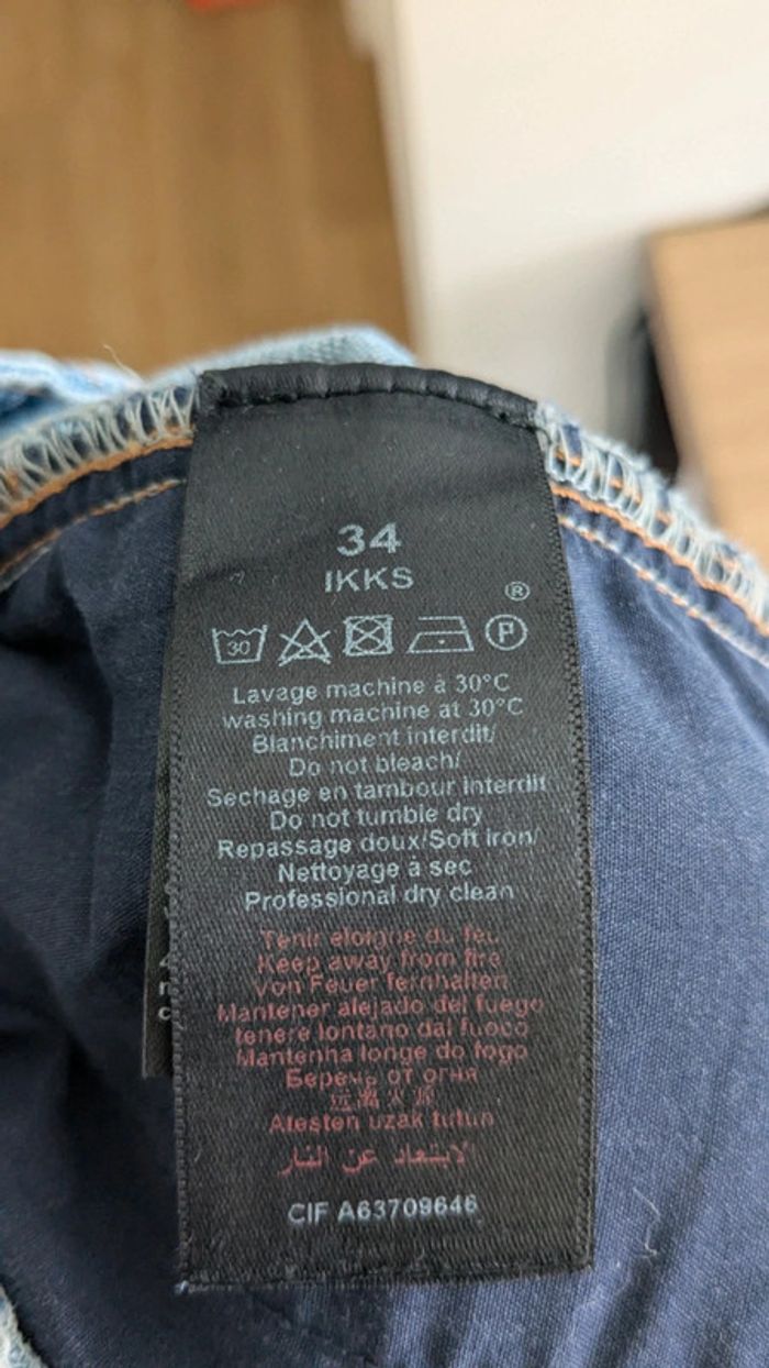 Jeans taille haute IKKS - photo numéro 7